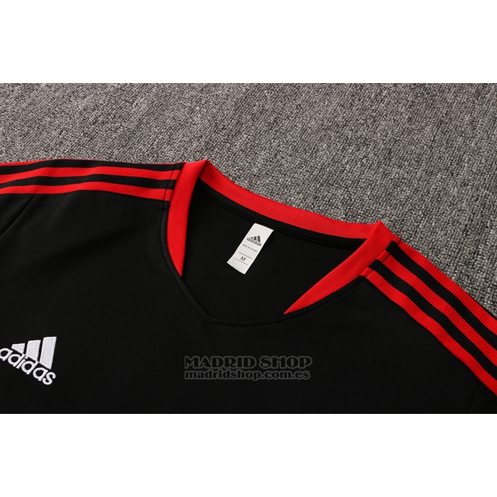 Chandal del Manchester United Manga Corta 2021-2022 Negro